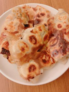 A picture of Pork and Chive Potstickers.
