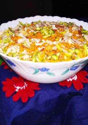 A picture of Carrot Kheer.
