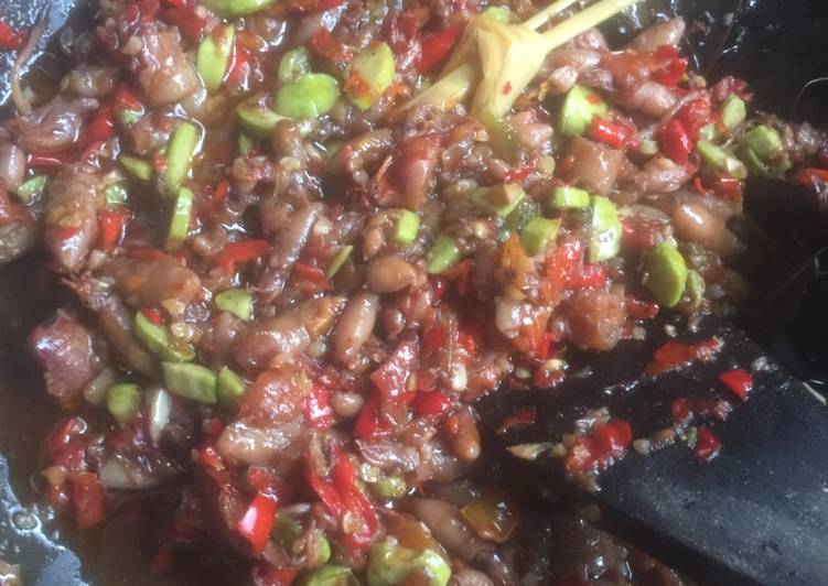 Resep Sambal baby cumi, Enak