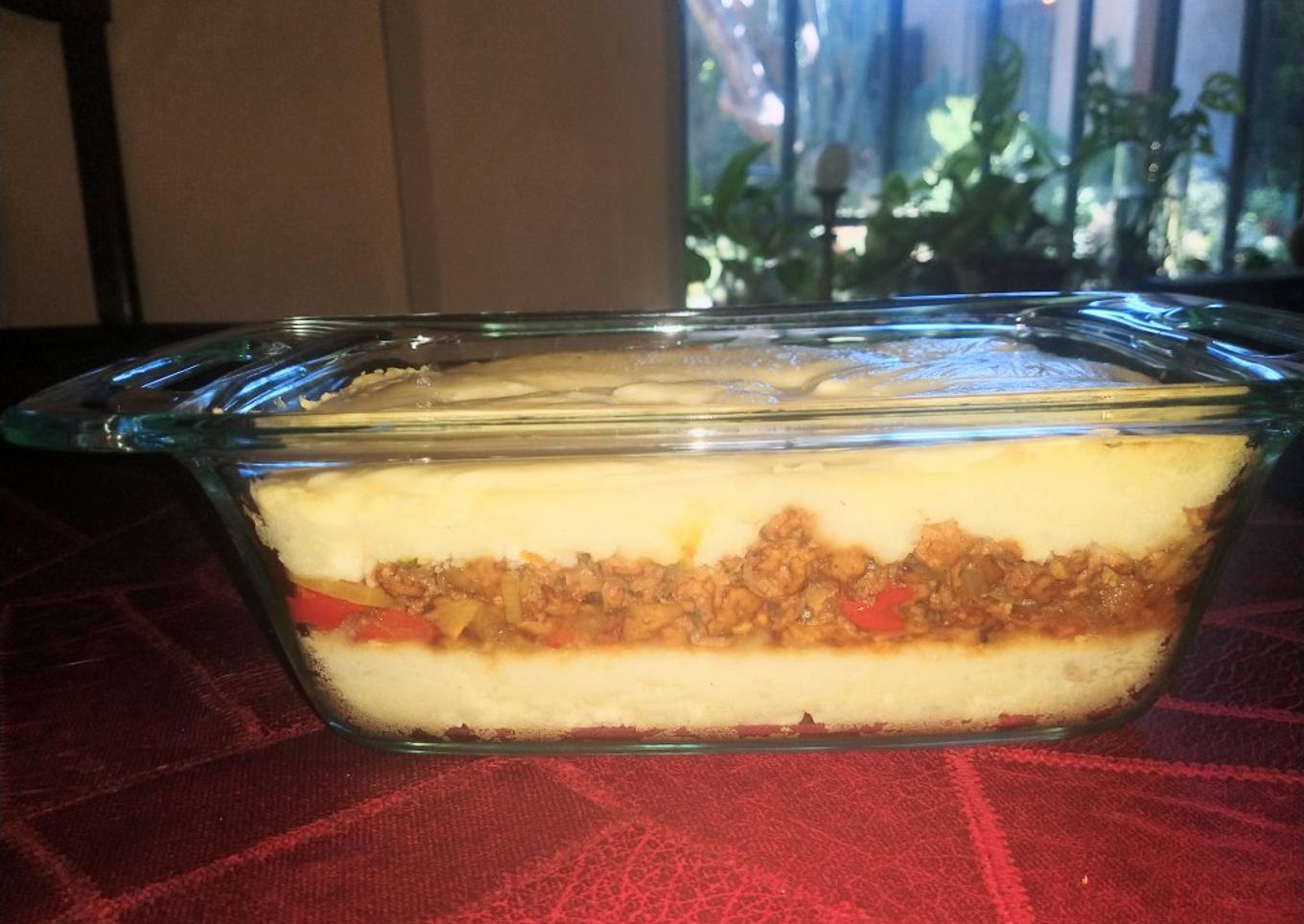 Pastel de papa veggie