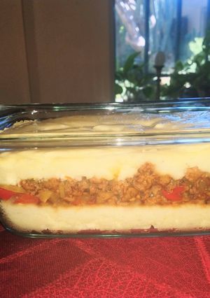 Una foto de Pastel de papa veggie