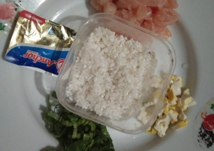 Cara membuat MPASI 6bulan (daging ayam,tahu dan daun pakcoy)day 22 Cara membuat MPASI 6bulan (daging ayam,tahu dan daun pakcoy)day 22