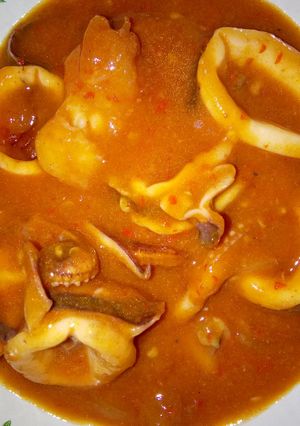 Foto resep Cumi saus padang