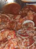 Riso con sugo di pesce