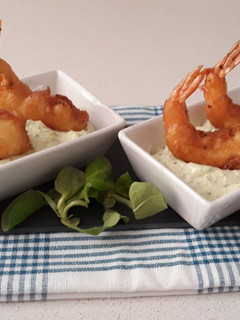 Foto principal de Langostinos con salsa tártara