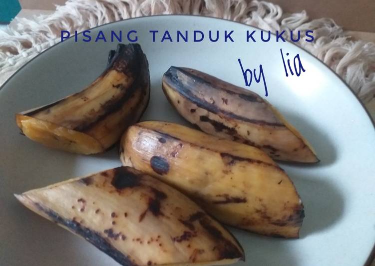 {Cara Membuat Pisang Tanduk Kukus yang Renyah