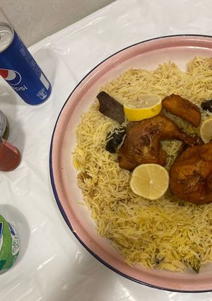 صورة لوصفة مجبوس دجاج مع الأرز