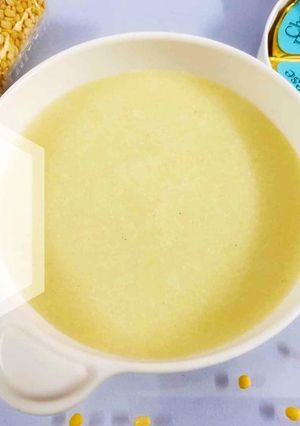 Hình của món Cháo đậu xanh- pho mai.