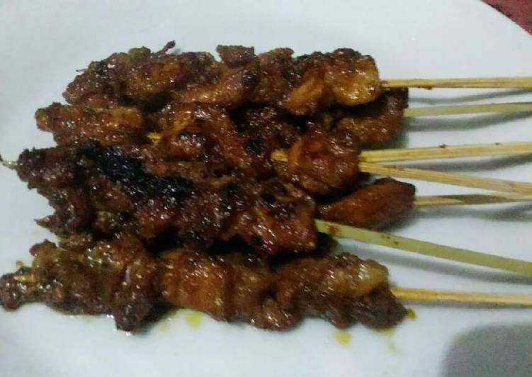 Sate Ayam pedas manis #BikinRamadhanBerkesan