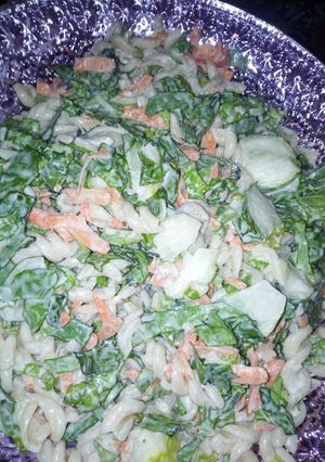 A picture of Pasta salad.