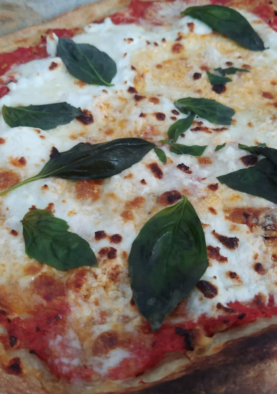 Una foto de Pizza