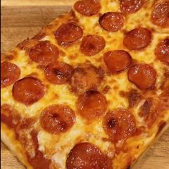 A picture of Homemade Sourdough Pizza.