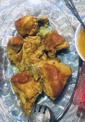 عکسی از دستور 🍊 مرغ پرتغالی 🍊