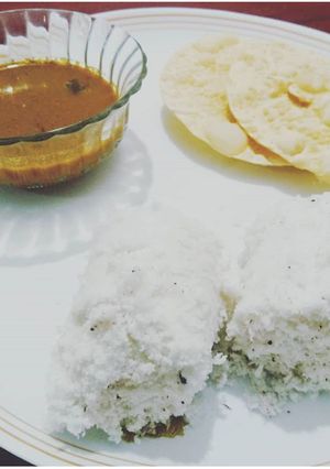 A picture of Puttu.