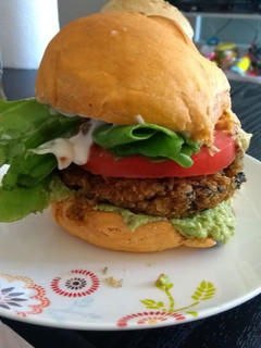 Una foto de Hamburguesa de quinoa