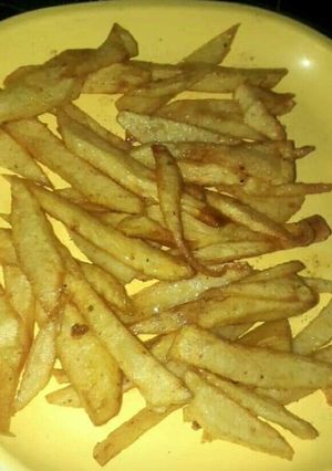 A picture of French fries.