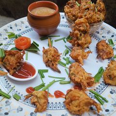 A picture of Mix veg lashes dumplings.