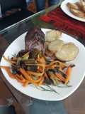 Rollo de carne y cerdo