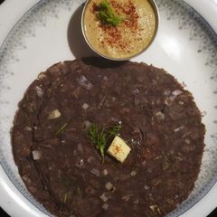 Ragi finger millet Roti A picture of Ragi finger millet Roti.