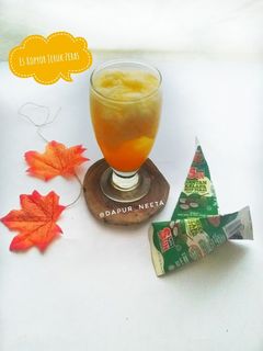 Foto resep Es Kopyor Jeruk Peras