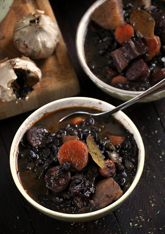 Una foto de Frijoles negros cubanos hechos a mi manera