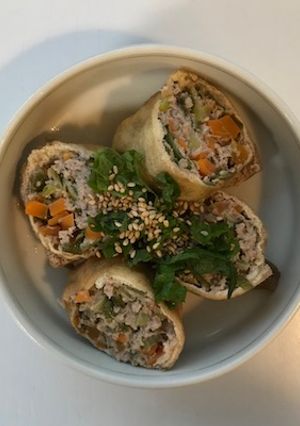 A picture of Stuffed Fried Tofu.