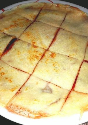 صورة لوصفة بان كيك بمربي الفراولة