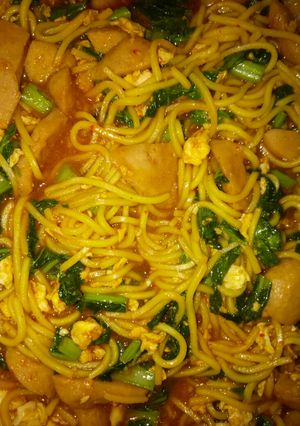 Foto resep Mie kuning goreng
