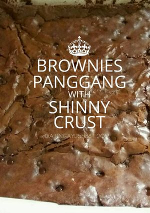 Foto resep Brownies Panggang With Shinny Crust 🍫
