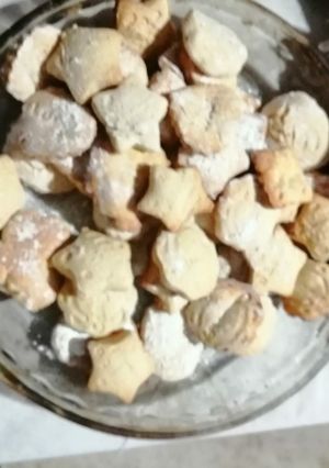 Una foto de Galletitas de maizena y canela