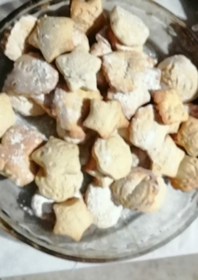 Una foto de Galletitas de maizena y canela