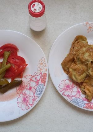 عکسی از دستور تخم مرغ ته دیگی