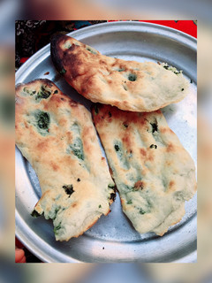 عکسی از دستور نان سبزى محلى