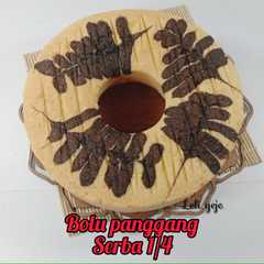 A picture of Bolu panggang sederhana.