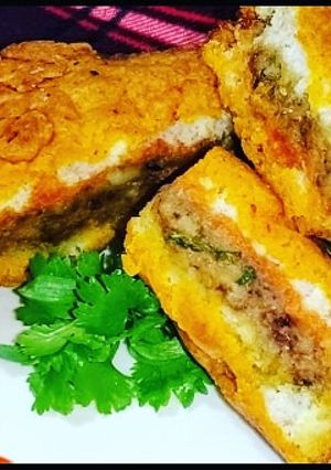 सॉस स्टफ पकोड़े रेसिपी मुख्य फोटो