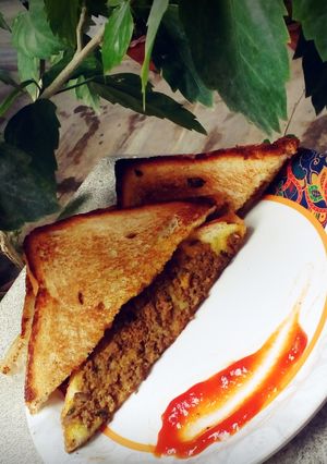 A picture of Soyachunk Tawa Sandwich.
