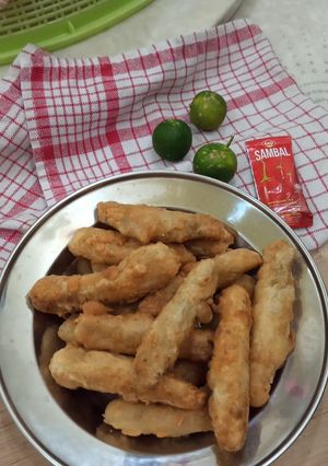 Foto resep Otak-otak Ebi Goreng 😘 re-cook resep Ci Joanne Sebastian