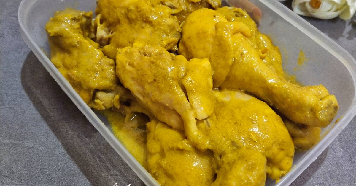 Resep Ayam Ungkep Bumbu Kuning Sedaap (Stok Frozen) Oleh Ihdanas - Cookpad