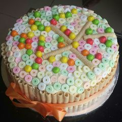 A picture of My birthday cake.