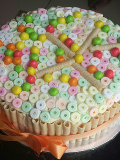 A picture of My birthday cake.