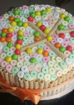 A picture of My birthday cake.