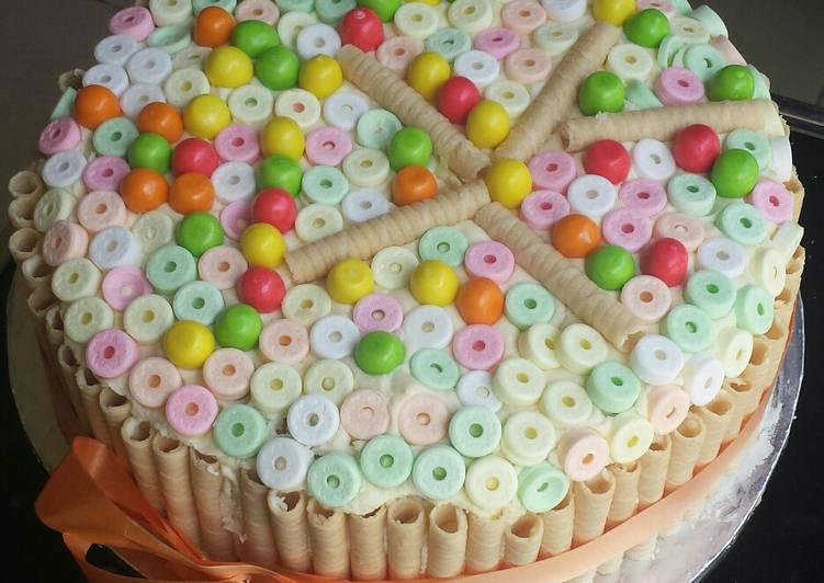 Recipe of Any-night-of-the-week My birthday cake