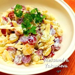 A picture of Salad - appetizer "Grape".