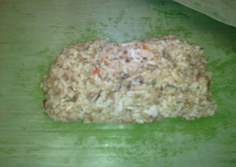 Nasi Bakar Peskol (Pepes Tongkol)