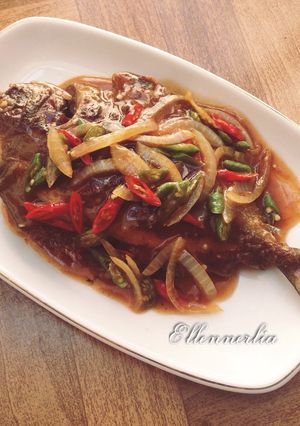 Foto resep Bawal saos barbeque