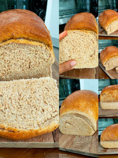 Foto resep Whole-Wheat Bread / Roti Gandum No Mixer dan No Ulen Lama2☺️