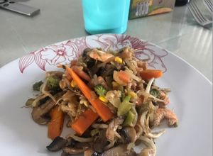 Una foto de Chop Suey con Gambas
