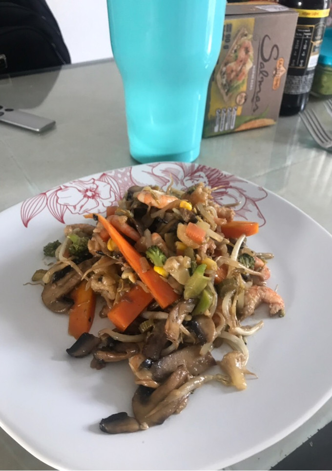 Una foto de Chop Suey con Gambas