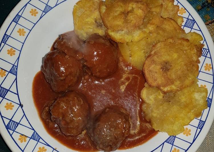 Albóndigas al jugo