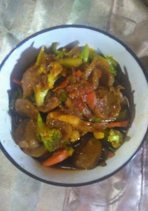 Foto resep TONGSENG JAMUR TIRAM dkknya